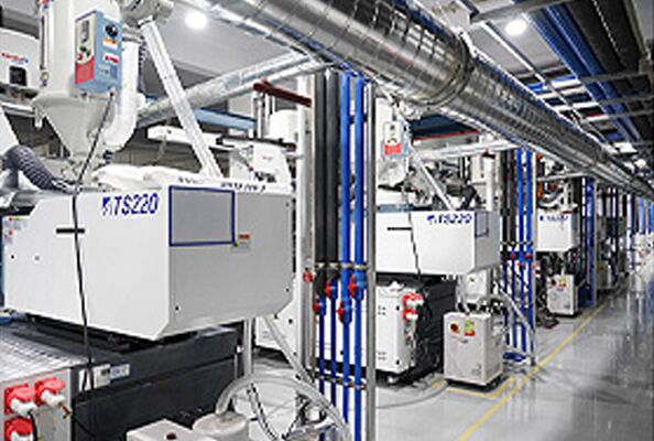 Guangzhou Gaopin Plastic Products Co., Ltd. factory production line