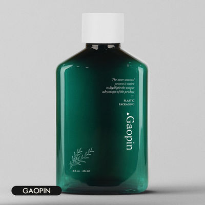 लक्जरी शैम्पू और कंडीशनर बोतल पारदर्शी पीईटी शावर जेल पैकेजिंग 400 मिलीलीटर पीसीआर टोनर कंटेनर