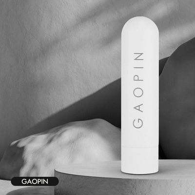 ขวดบีบแชมพูพลาสติกเปล่า HDPE พร้อมฝาดิสก์ 250 มล. พื้นผิวด้านสีขาวฝ้าดำฝ้า