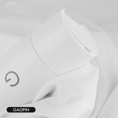 ขวดบีบแชมพูพลาสติกเปล่า HDPE พร้อมฝาดิสก์ 250 มล. พื้นผิวด้านสีขาวฝ้าดำฝ้า