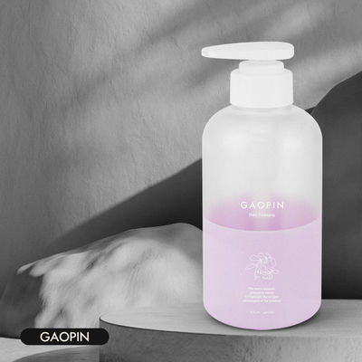 400ml Pet Plastik Şişe Özel Cilt Bakımı Ambalajı Vücut Yıkama Losyonu Pompa Şişesi