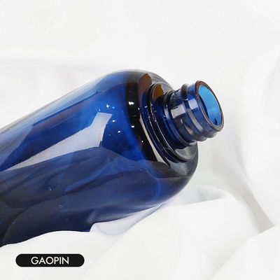 ขวดแชมพูและครีมนวดสุดหรู 130ml Blue PCR บรรจุภัณฑ์โลชั่นบำรุงผิว