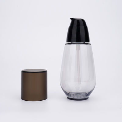 Clear Recycle Boş Cilt Bakım Şişeleri Hafif 100ml 130ml 160ml