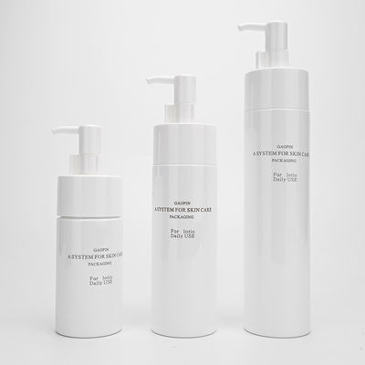 Butelki do pielęgnacji skóry PET Opakowanie z sitodrukiem 100 ml 150 ml 200 ml Plastikowa butelka na balsam