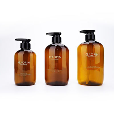 निर्माता एम्बर शैम्पू और कंडीशनर की बोतलें प्लास्टिक शैम्पू की बोतलें