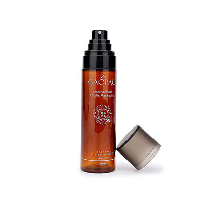 Toner Perawatan Kulit Wajah 80ml 90ml 120ml Botol Lotion Plastik Semprot Plastik PET Amber