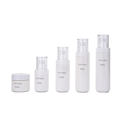 पुन: प्रयोज्य लोशन क्रीम बोतल जार 30ml 50ml 80ml 100ml रंग अनुकूलित: