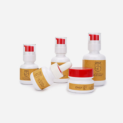 ขวดปั๊มโลชั่นบำรุงผิว 30ml 40ml 60ml PETG Cream Jar