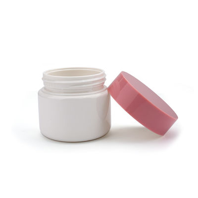 3 onzas 2 onzas tarros de 1 onza tarro 30ml/de la crema cosméticos plásticos del ANIMAL DOMÉSTICO con el casquillo rosado