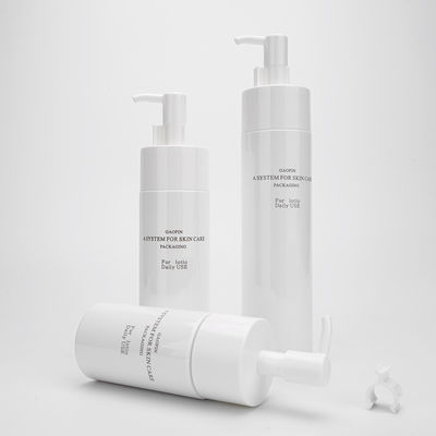 Beyaz Vücut Sütü Plastik Losyon Şişesi 100ml 150ml 200ml 29.4g