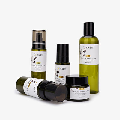 Private Label Serum Kozmetik Plastik Şişeler 30ml 80ml 100ml 120ml 300ml