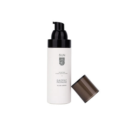 ขวดโลชั่นพลาสติกขนาด 30 มล. 50 มล. พร้อมปั๊มไม่มีสีรสจืด