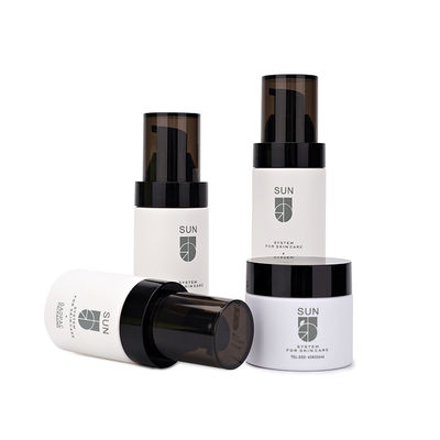 ขวดโลชั่นพลาสติกขนาด 30 มล. 50 มล. พร้อมปั๊มไม่มีสีรสจืด