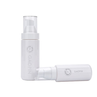 Bottiglia di plastica bianca Skincare della lozione di PETG che imballa i barattoli cosmetici di 15g 20g