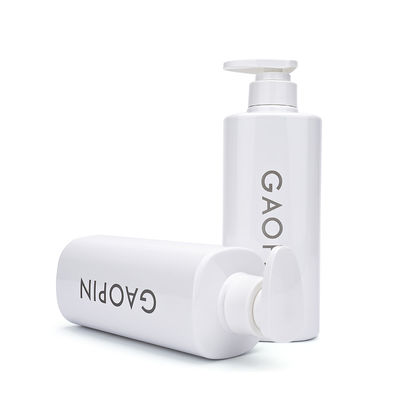 Kare 500ml Şampuan Şişeleri 300ml 400ml 600ml Pompalı Boş Losyon Şişeleri