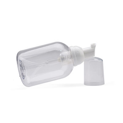 Kozmetik 200ml Plastik Köpük Pompa Şişe Yuvarlak PET OEM Kabul Edildi