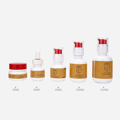 บรรจุภัณฑ์ขวดโลชั่นขนาด 150 มล. 250 มล. PETG 60ml 100ml ขวดครีมตัวอย่างได้อย่างอิสระ