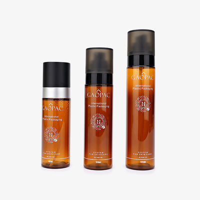 Упаковка заботы кожи бутылок 80ML 90ML 120ML брызг Брауна CE пластиковая