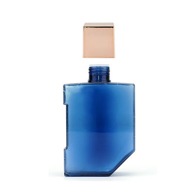 İyi Sızdırmazlık ile 180ml Mavi Vücut Süt Toner Plastik Şişe