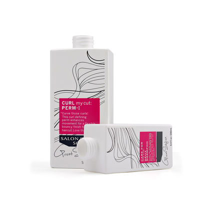 El champú plástico del cuadrado del HDPE embotella 757ml para el gel de la ducha