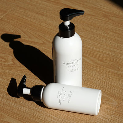 Boston Yuvarlak Boş Plastik Şampuan Şişeleri 500ml Renk Özelleştirilmiş