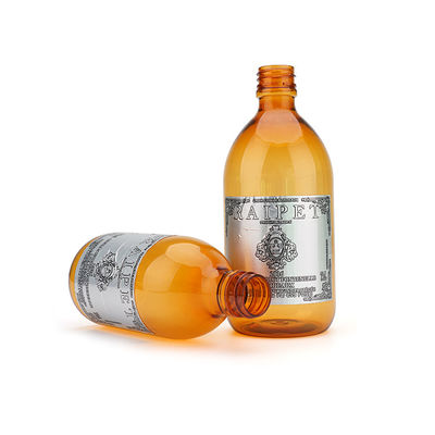 380ml 500ml Vücut Yıkama Pompası Şişe Plastik PET Şampuan Boş Şişeler