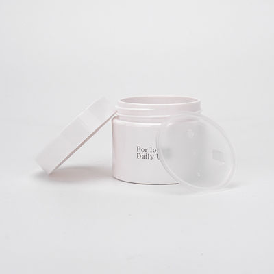 Botol Kosmetik Plastik OEM Kemasan Jar PET Putih 30ml 50ml 80ml 100ml