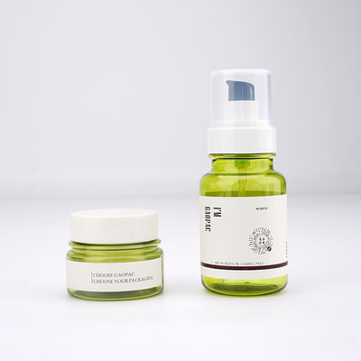 La cura di pelle di PETG ha messo la bottiglia organica 130ml della crema della lozione della pianta