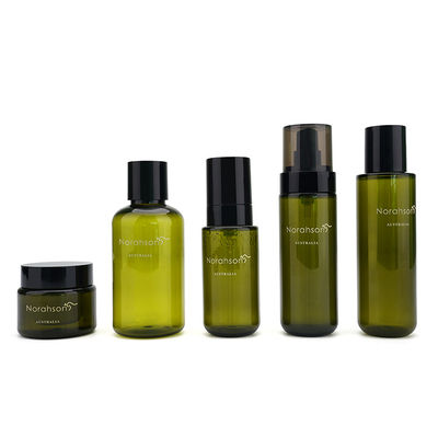 30ml 180ml Plastik Losyon Şişe Seti Krem Toner Kavanoz Çok Amaçlı