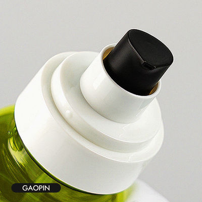 ensemble de empaquetage cosmétique de luxe de bouteille en plastique de lotion de vert de 40ml 50ml 130ml