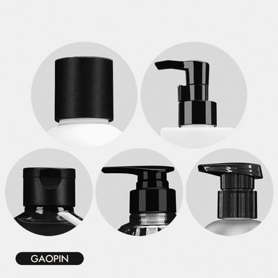 60ml 300ml 350ml 750ml Beyaz Özel renk Beyaz HDPE plastik pompalı şampuan losyon şişeleri