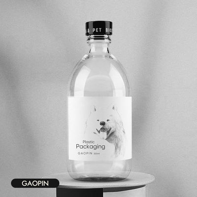 300 मिली प्लास्टिक खाली माउथवॉश बोतल मेडिसिन कंडीशनर 66.46 मिमी चौड़ाई: