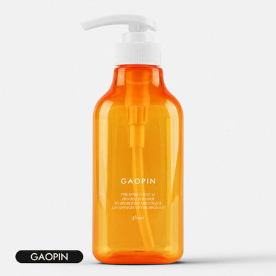 450ml PET Plastik Losyon Pompa Şişe Paketleme El Yıkama Sıvı Şampuan Kabı