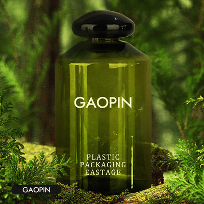 माउथवॉश खाली क्यूएस प्रमाणीकरण के लिए 150 मिलीलीटर हरी पालतू प्लास्टिक की बोतल: