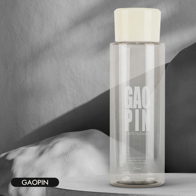 शैम्पू कंडीशनर कॉस्मेटिक पैकेजिंग के लिए एसजीएस 450 मिलीलीटर प्लास्टिक लोशन पंप बोतल