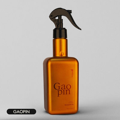 こはく色500mlペット ポンプ空スクリーンの印刷を用いるプラスチック スプレーのびん